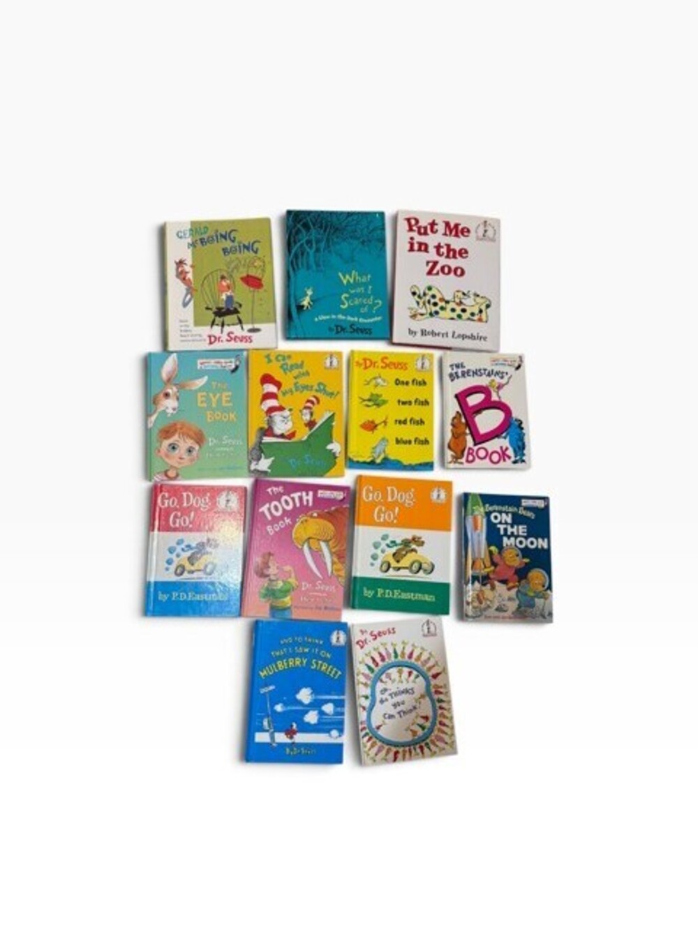 Set of 13 Classic Children's Books Including Dr. Seuss and Berenstain Bears